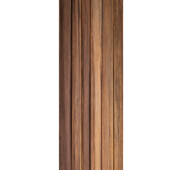 Wooden wall and floor with aged surface Wood wallpaper - TenStickers