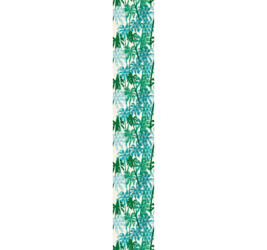 Tropical Geometric Patterns jungle wallpaper - TenStickers