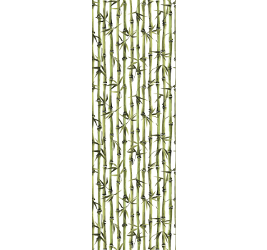 Bamboo Pattern nature wallpaper - TenStickers