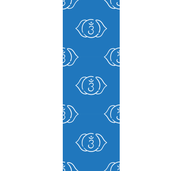 Fish wallpaper with fish pattern motif - TenStickers