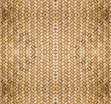 Woven Texture wood effect  wallpaper - TenStickers
