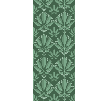 Green Vertical Pattern living room wallpaper - TenStickers