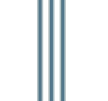 Blue and white Hamptons stripped pattern Bedroom wallpaper - TenStickers