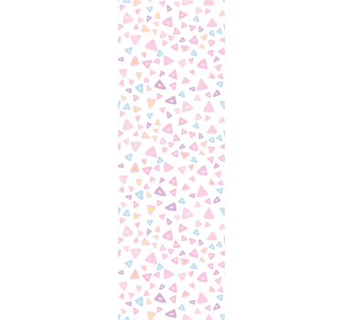 Kawaii Style pastel pattern Tile Effect Wallpaper - TenStickers