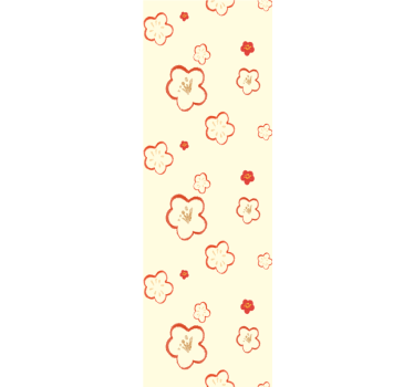 Delicate Floral Patterns flower wallpaper - TenStickers