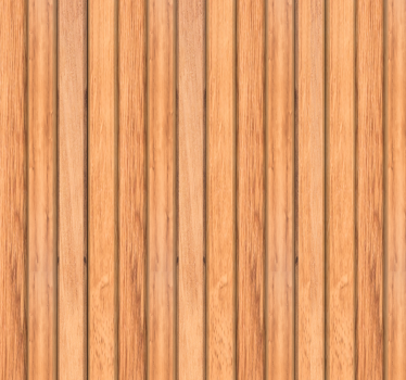 Wood style vertical teak wood slats wood wallpaper - TenStickers