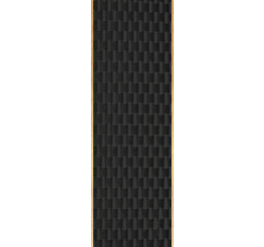 Wood style black  french wicker wood wallpaper - TenStickers