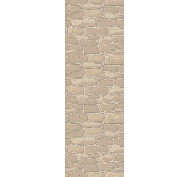 Natural organised motif stone wallpaper - TenStickers
