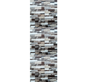 Elegant gray stone imitation Stone effect wallpaper - TenStickers
