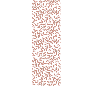 Delicate thin branches leaf wallpaper - TenStickers