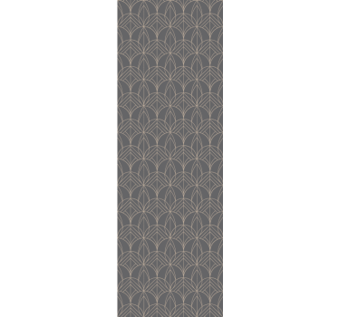Gray elegant pattern design living room wallpaper - TenStickers