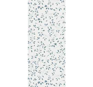 Minimalist vines pattern leaf wallpaper - TenStickers