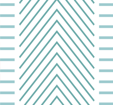 Stylish chevron lines living room wallpaper - TenStickers