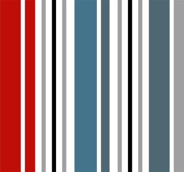 Blue and red Vertical Wallpaper - TenStickers