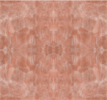 Faux linen terracotta wallpaper - TenStickers
