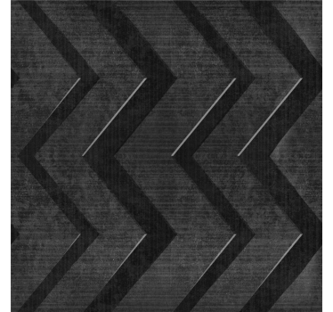 Black steel stripes Teenage bedroom wallpaper - TenStickers