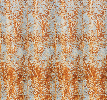 Rusted Metal Illusion brick Wallpaper - TenStickers