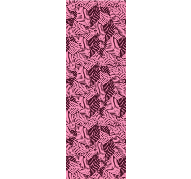 Pink Jungle Forest Wallpaper - TenStickers