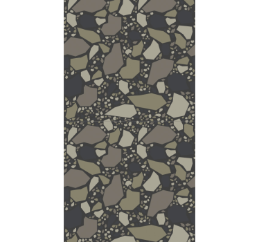 Abstract grey arrangement stone wallpaper - TenStickers