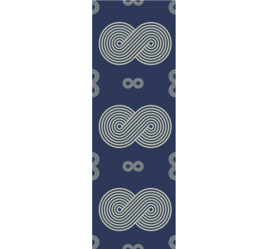 Infinity Symbol Living Room Wallpaper - TenStickers