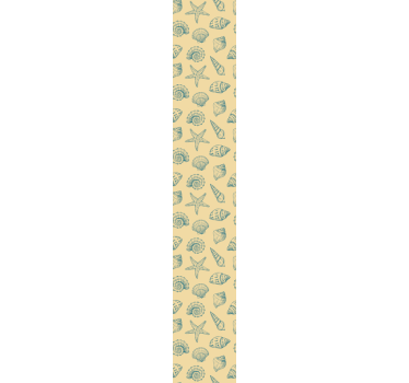 Sea Life Shells animal wallpaper - TenStickers