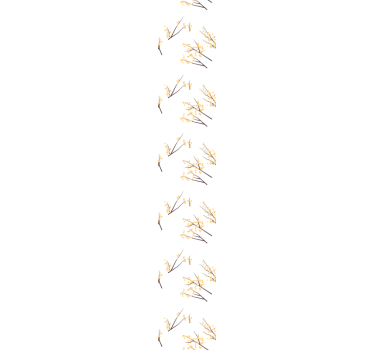 Cherry Blossom Branches palm tree wallpaper - TenStickers