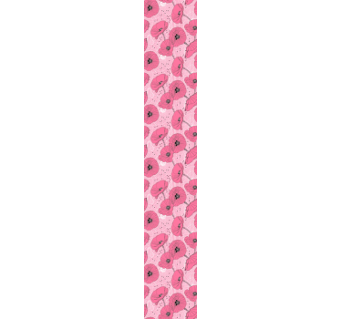 Flowers in muted pink Nature Wallpaper - TenStickers