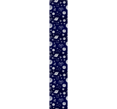 Cosmic Symbols Design star wallpaper - TenStickers