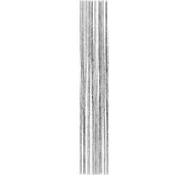 Corrugated vertical Striped Wallpaper - TenStickers