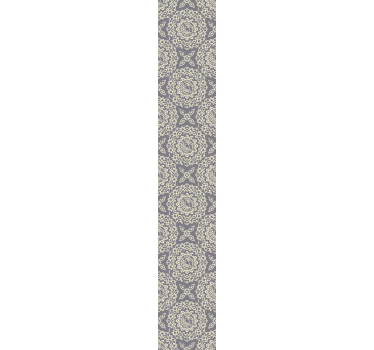 grey modern ornaments Contemporary Wallpaper - TenStickers