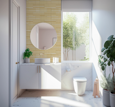 Brick wallpaper with brick motif - TenStickers