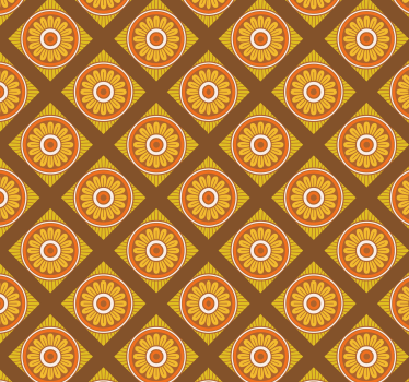 70's dods vertical stripes vintage wallpaper - TenStickers