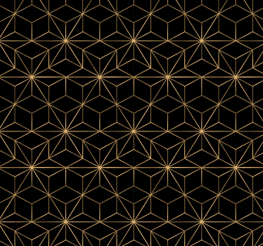 Modern golden lines modern wallpaper - TenStickers