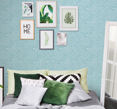 Abstract coral nature wallpaper - TenStickers
