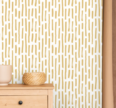 Abstract Urban Strokes vertical stripe wallpaper - TenStickers