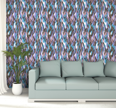 Living Room Wallpaper Van Gogh - TenStickers