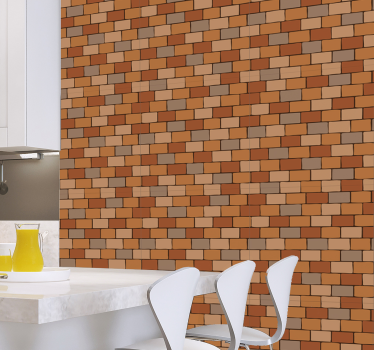 Brick wallpaper brick inspiration - TenStickers