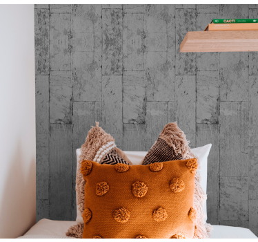 Brick wallpaper with textured brick design - TenStickers