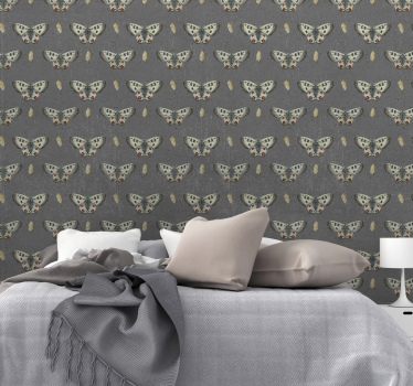 Butterfly Pattern Simplicity - TenStickers