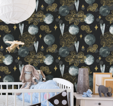Celestial Dreamscape star wallpaper - TenStickers