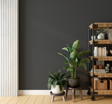 Cracked pepper monocolor design bedroom wallpaper - TenStickers