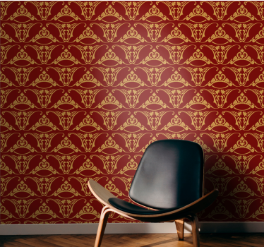 Elegant Vintage Patterns baroque wallpaper - TenStickers
