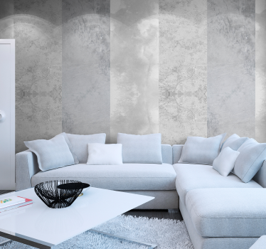Gray shadows Pattern Wallpaper - TenStickers