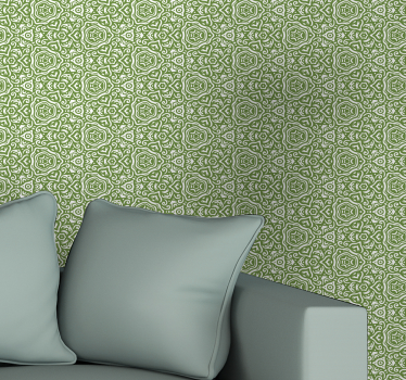 Irish green Wallpaper paintings - TenStickers