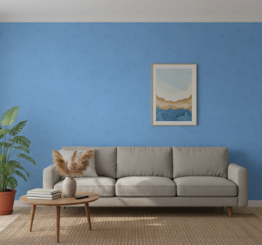 Living room wallpaper botanical inspired design - TenStickers
