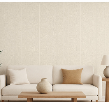 Living room wallpaper soft arch geometric design - TenStickers