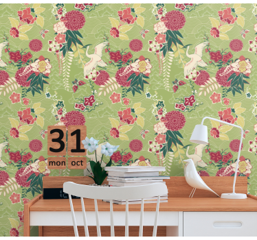 Modern chinese style contemporary wallpaper - TenStickers