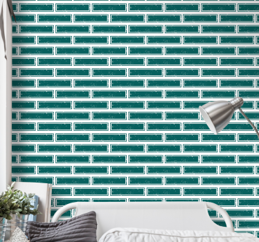 Simulated Masonry brick Wallpaper - TenStickers
