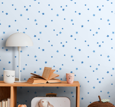 Starry Bedroom Ambience star wallpaper - TenStickers