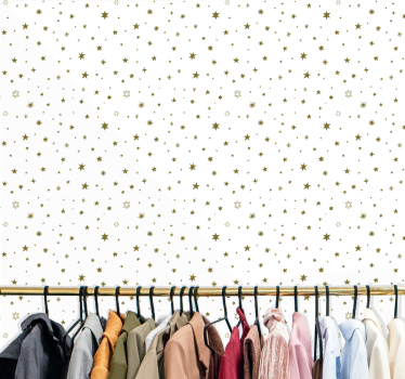 Starry Fashion Backdrop star wallpaper - TenStickers